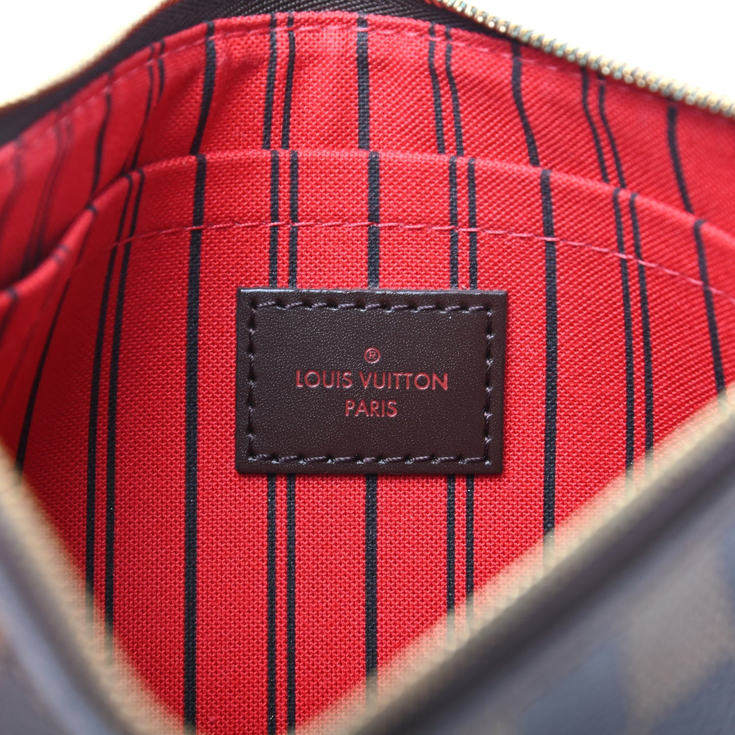 Damier Ebene Neverfull MM GM Pochette