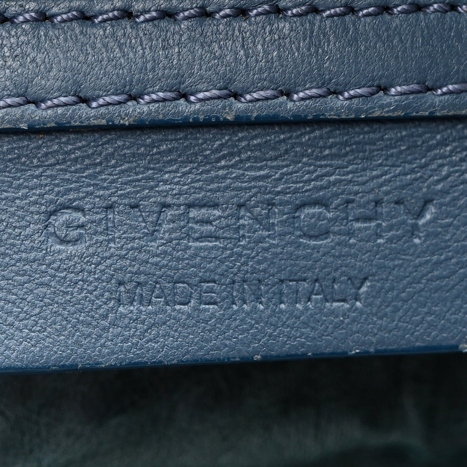 Givenchy Tumbled Sheepskin Medium Pandora Mineral Blue 6 of 9