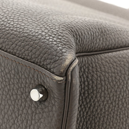 Hermes Togo Kelly Retourne 35 Etain 10 of 13