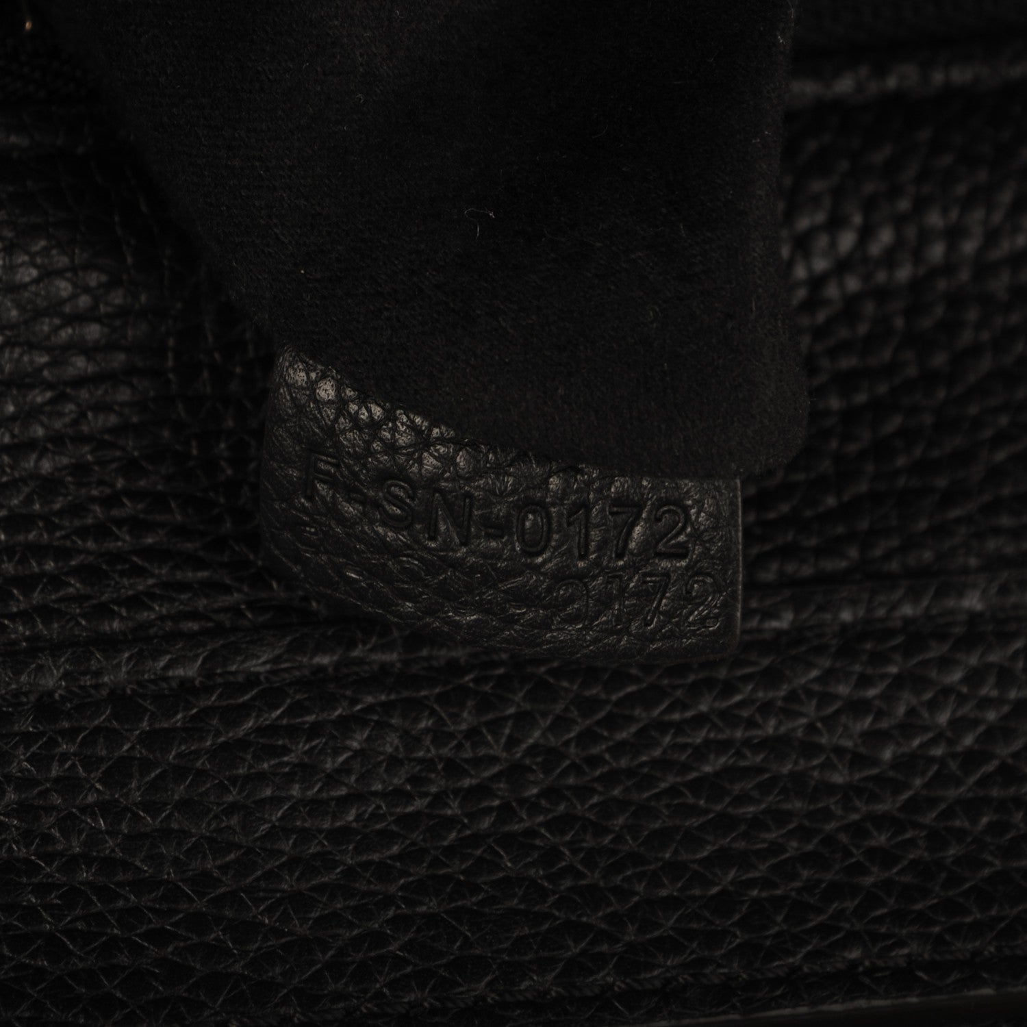 Celine Drummed Calfskin Mini Luggage Black 8 of 8