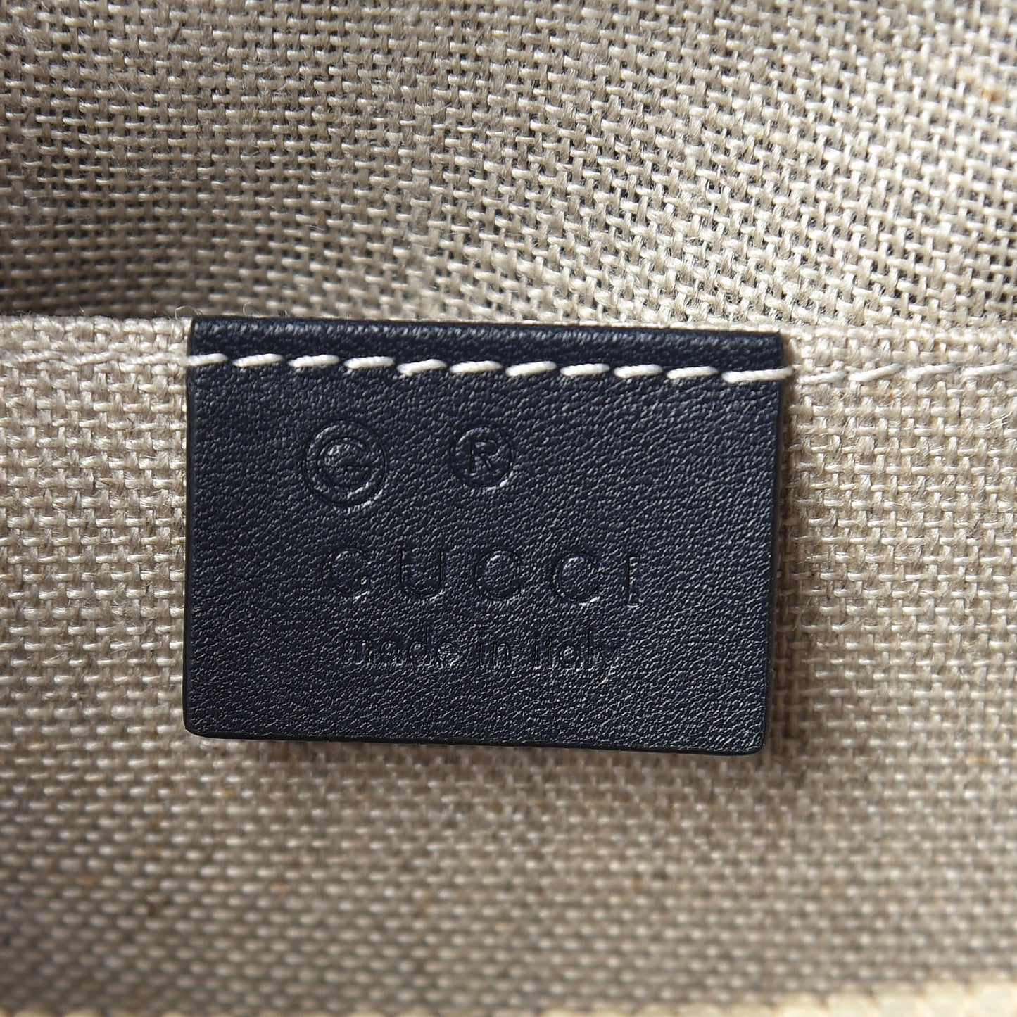 Soft Microguccissima Mini Dome Bag Blue