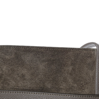 Celine Soft Grained Calfskin Small Belt Cabas Phantom Taupe 10 of 12