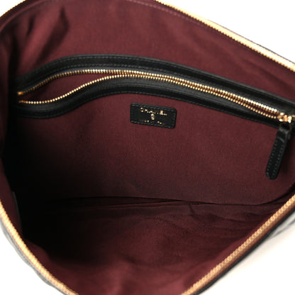 Chanel Caviar Quilted Large Cosmetic Case Black 5 of 8
