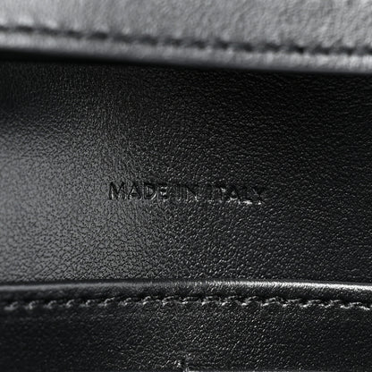 Celine Shiny Calfskin Triomphe Margo Wallet on Chain Black 6 of 10