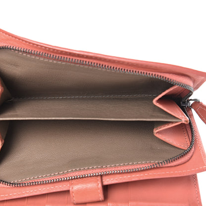 Bottega Veneta Nappa Intrecciato Continental Snap Wallet Pompei 5 of 15