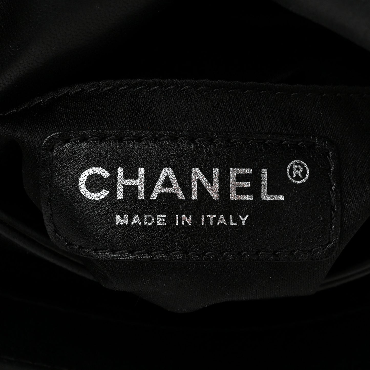 Lambskin Quilted Mini Chanel 3 Flap Black