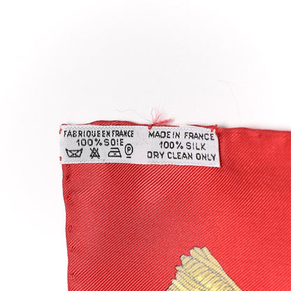 Hermes Silk Vue Du Carosse De La Galere La Reale Scarf 90 5 of 5
