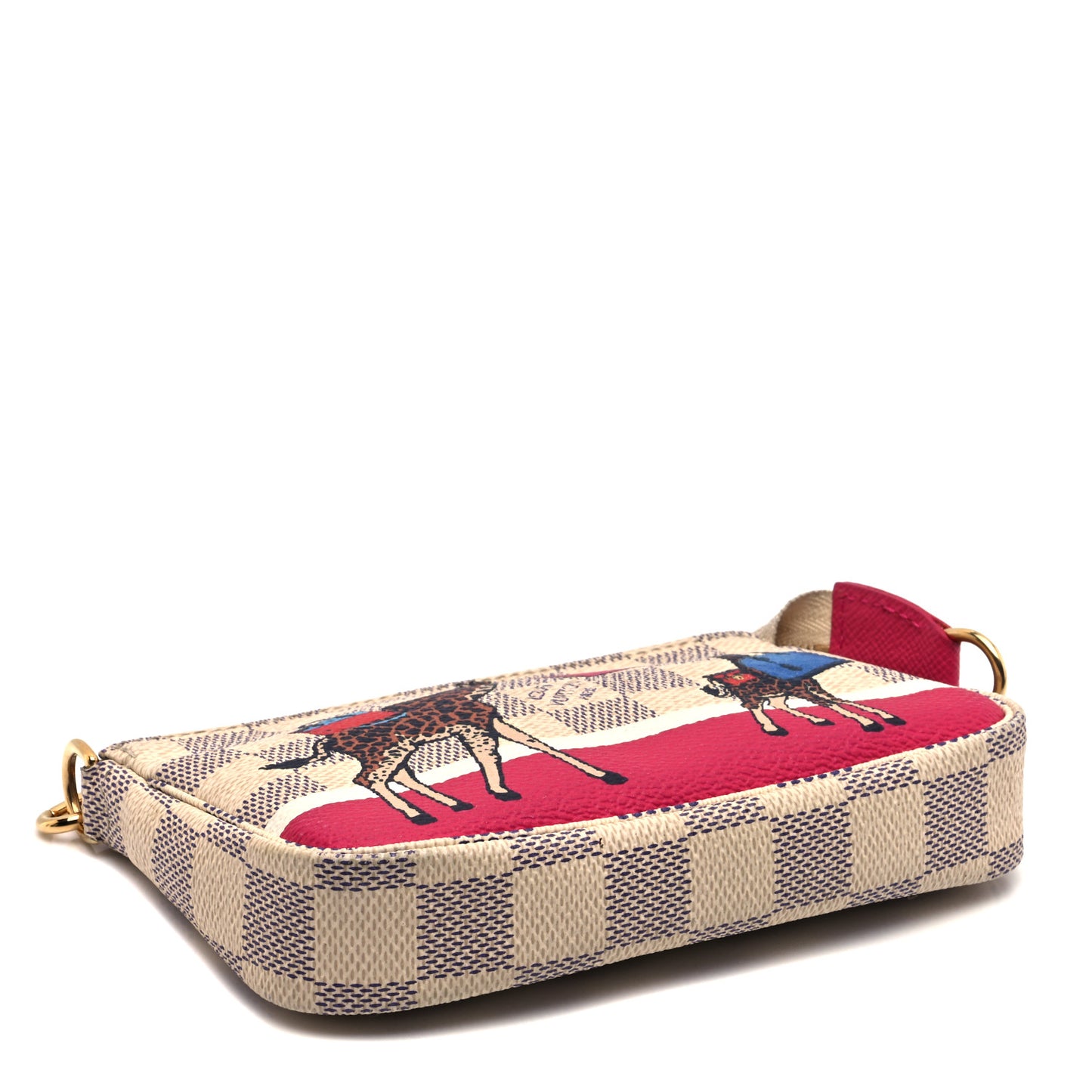 Damier Azur 2017 Christmas Animation Mini Pochette Accessories