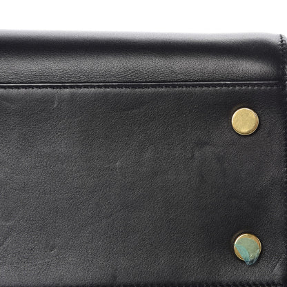 Saint Laurent Smooth Calfskin Small Monogram Cabas Black 10 of 10