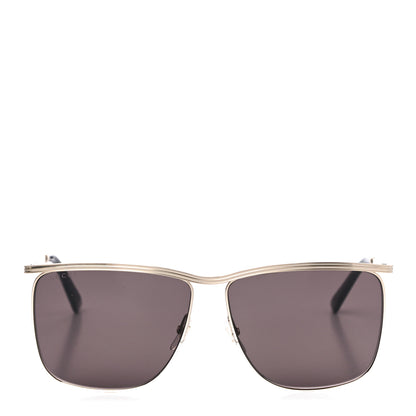 Gucci Metal Square Frame Sunglasses GG0812S Gold Brown 2 of 6
