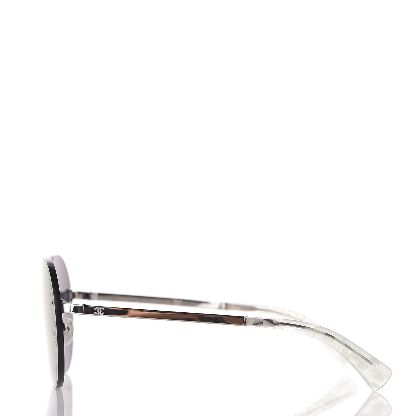 Mirrored Round Sunglasses 4216 Purple