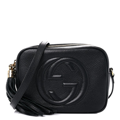 Gucci Pebbled Calfskin Small Soho Disco Bag Black 1 of 17