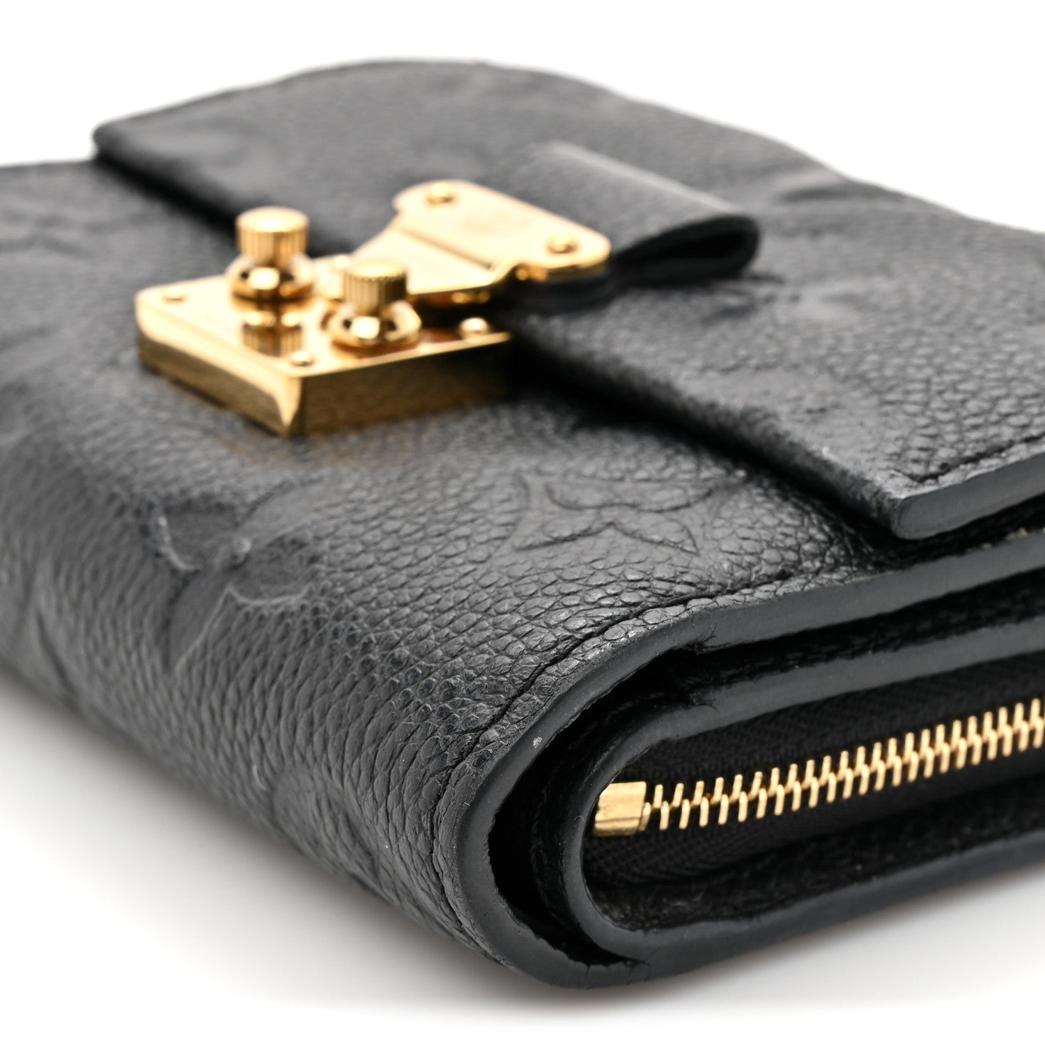 Louis Vuitton Empreinte Metis Compact Wallet Black 10 of 12