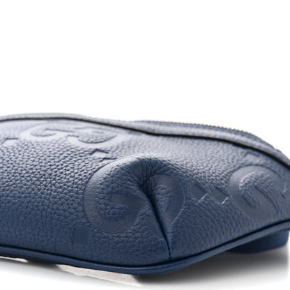 Gucci Piuma Calfskin Jumbo GG Embossed Small Belt Bag Royale 10 of 10