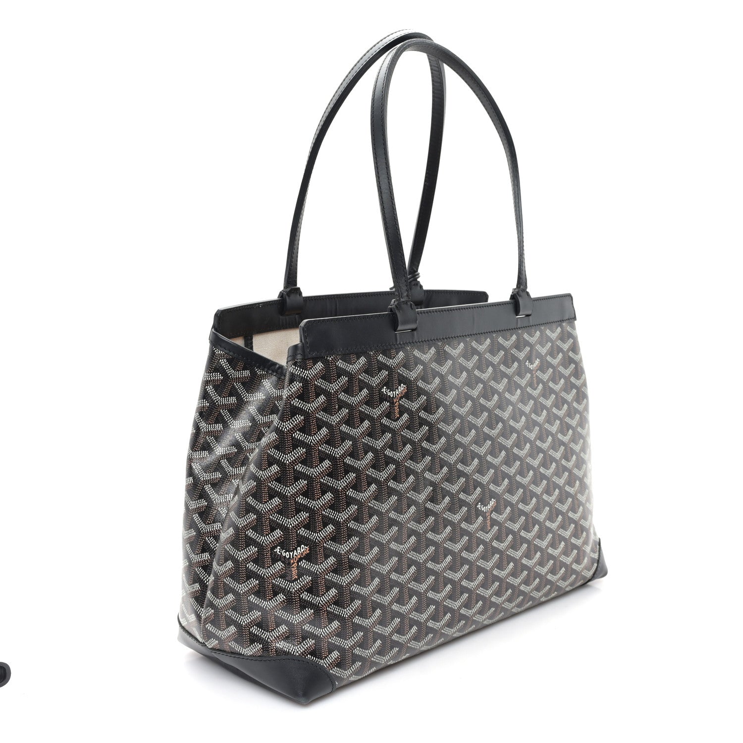 Goyard Goyardine Bellechasse PM Black 3 of 12