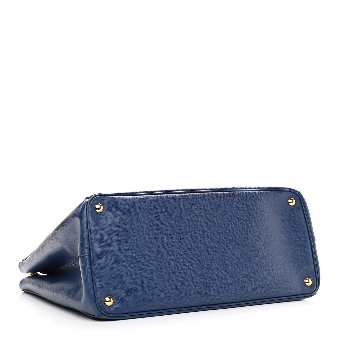 Saffiano Large Galleria Double Zip Tote Cobalto