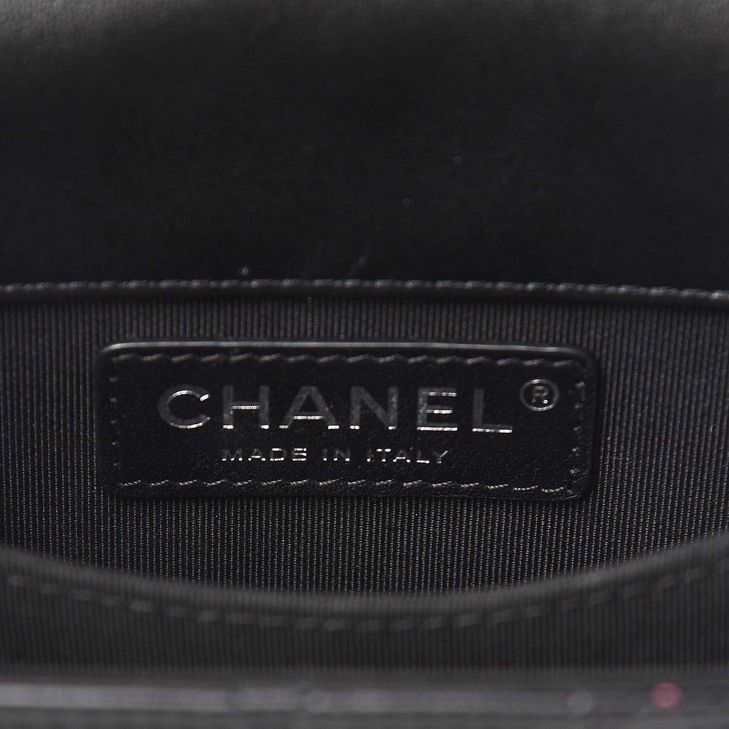 Chanel Calfskin Quilted North South Boy Flap Black 8 of 11
