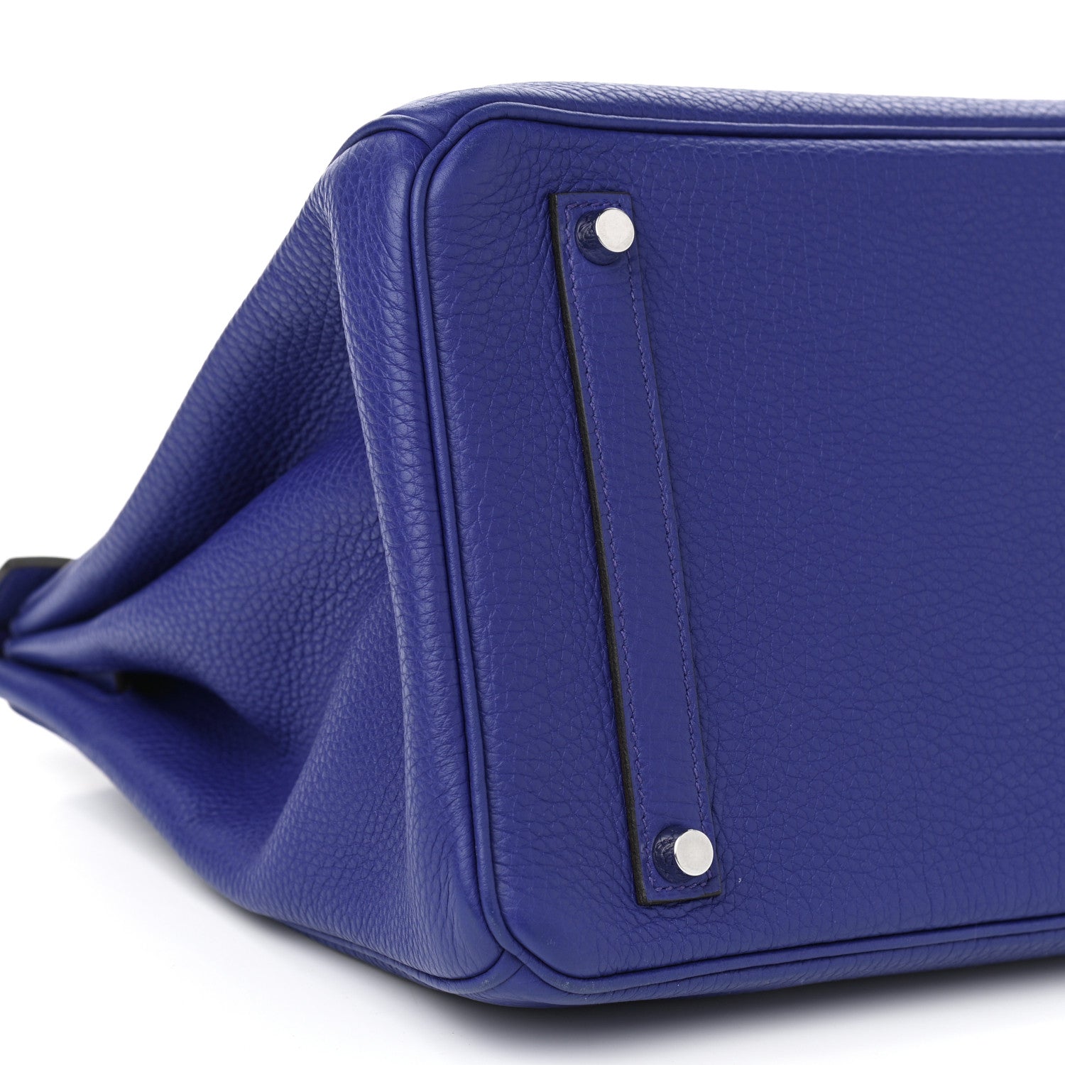 Hermes Togo BIRKIN 35 Bleu France 9 of 12