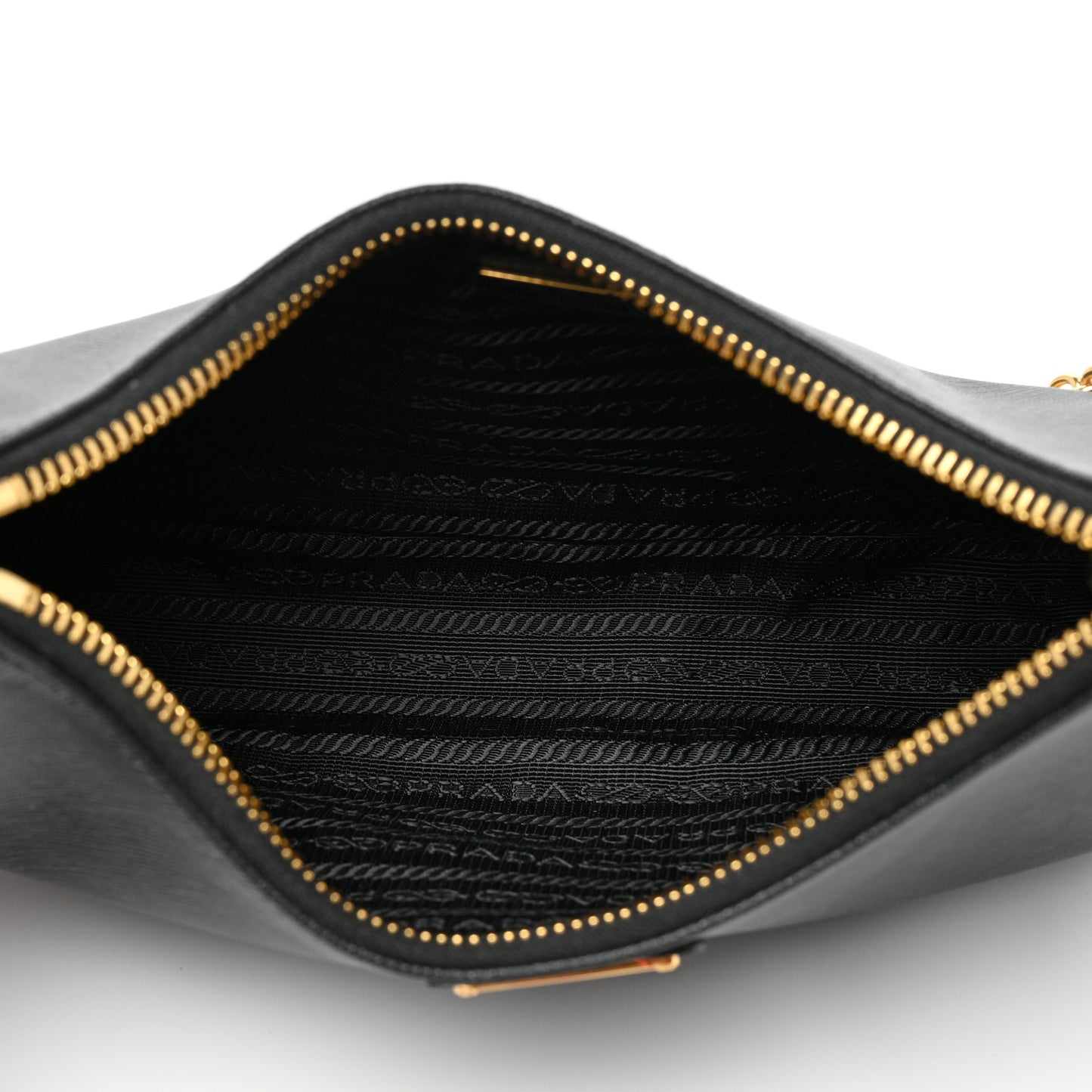 Saffiano Lux Re-Edition 2005 Shoulder Bag Black