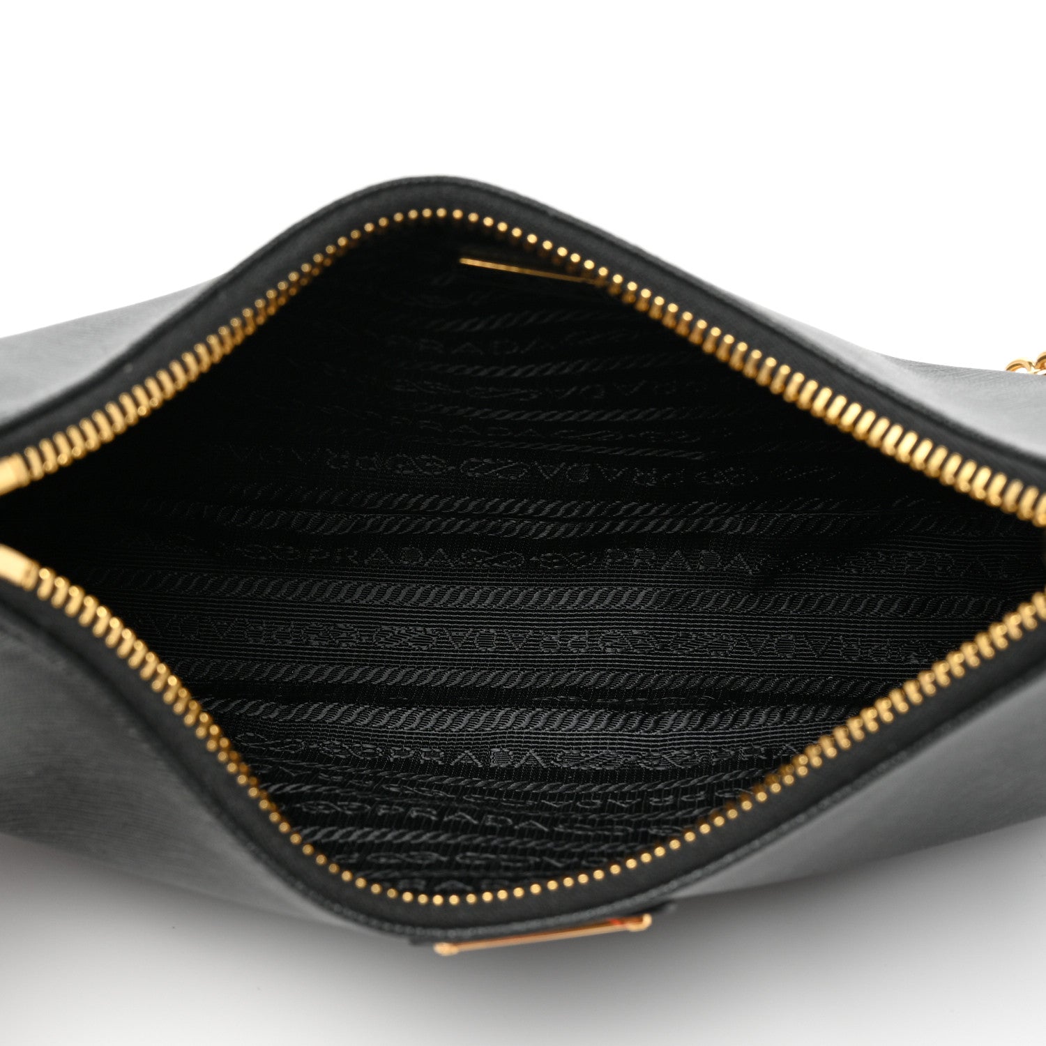 Prada Saffiano Lux Re-Edition 2005 Shoulder Bag Black 5 of 7