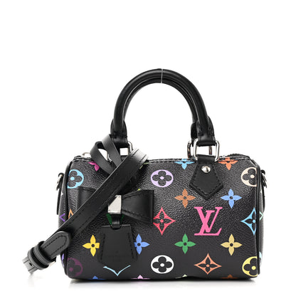 Louis Vuitton LV X TM Monogram Multicolor Nano Speedy Black 1 of 10