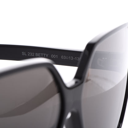 Saint Laurent Betty SL232 Sunglasses Black 7 of 9
