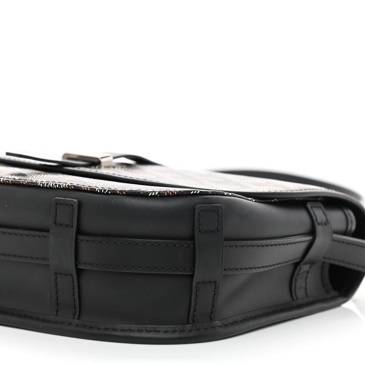 Goyard Goyardine Belvedere II PM Messenger Bag Black 9 of 10