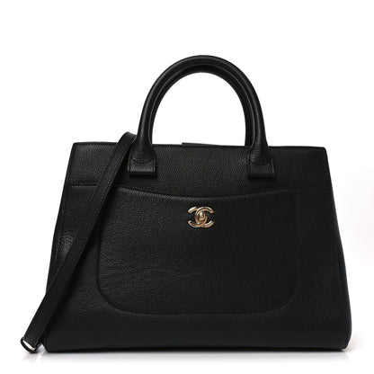 Chanel Grained Calfskin Medium Neo Executive Shopper Tote Black 1 of 10