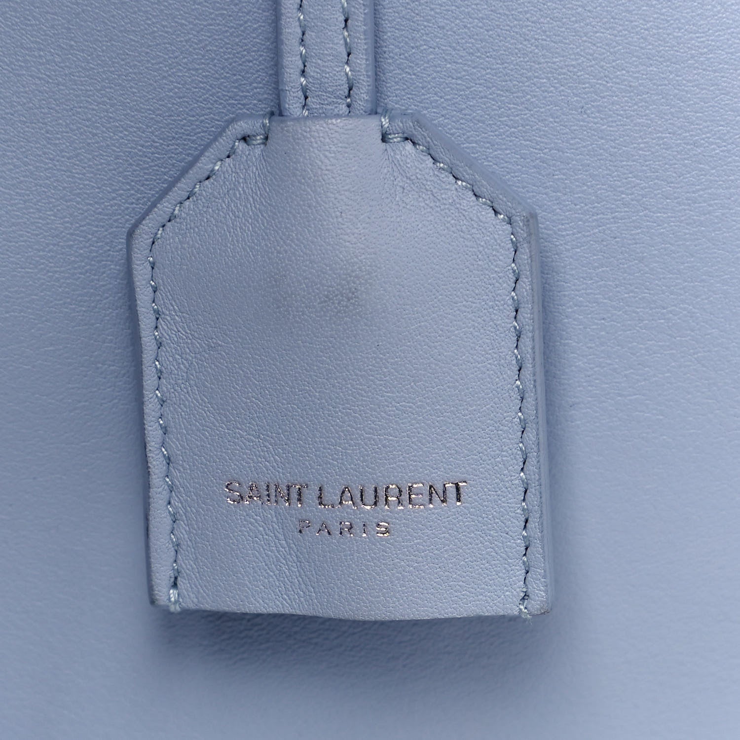 Saint Laurent Smooth Calfskin Small Cabas Monogram Sugar Paper 12 of 23