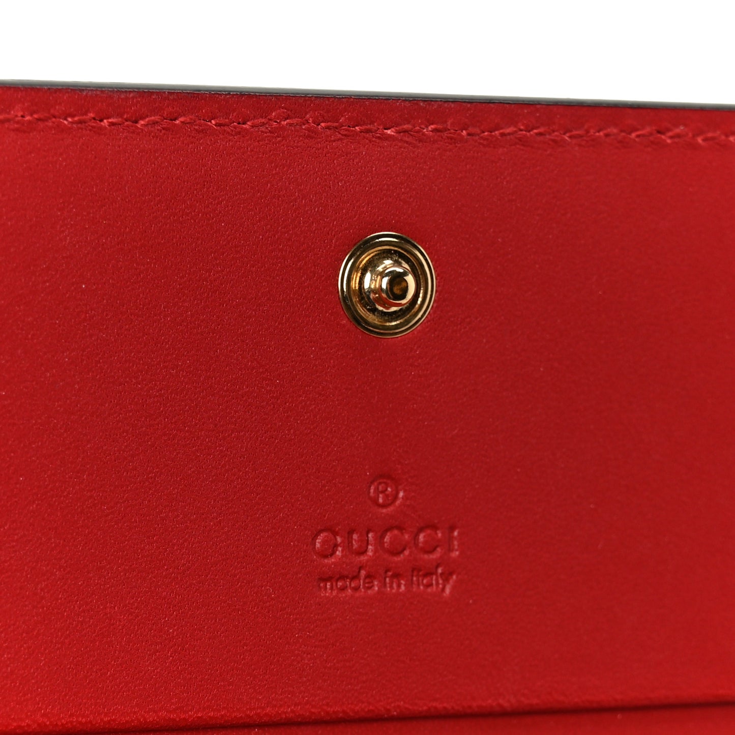 GG Supreme Monogram Blooms Card Case Beige Blue Navy Hibiscus Red