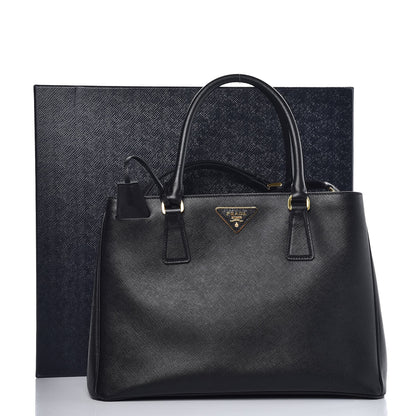 Prada Saffiano Lux Medium Tote Nero Black 13 of 13