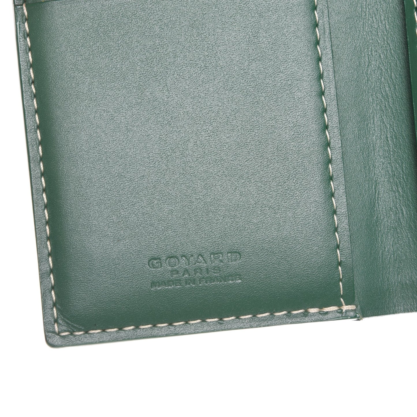 Goyardine Bi-Fold Wallet Green