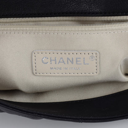 Chanel Washed Lambskin Quilted Maxi Chain Around Flap Black 5 of 7