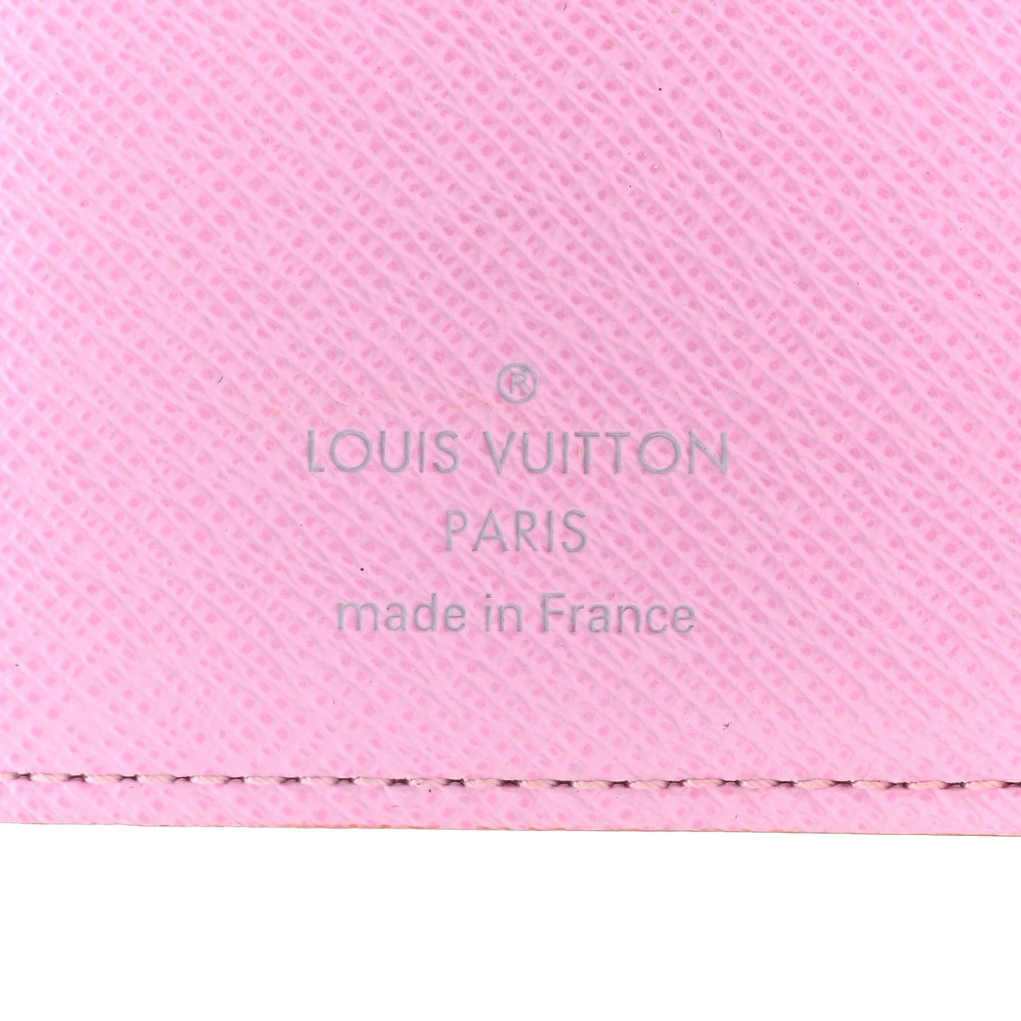 Monogram Multicolor Small Ring Agenda Cover White Litchi