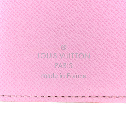 Louis Vuitton Monogram Multicolor Small Ring Agenda Cover White Litchi 6 of 7