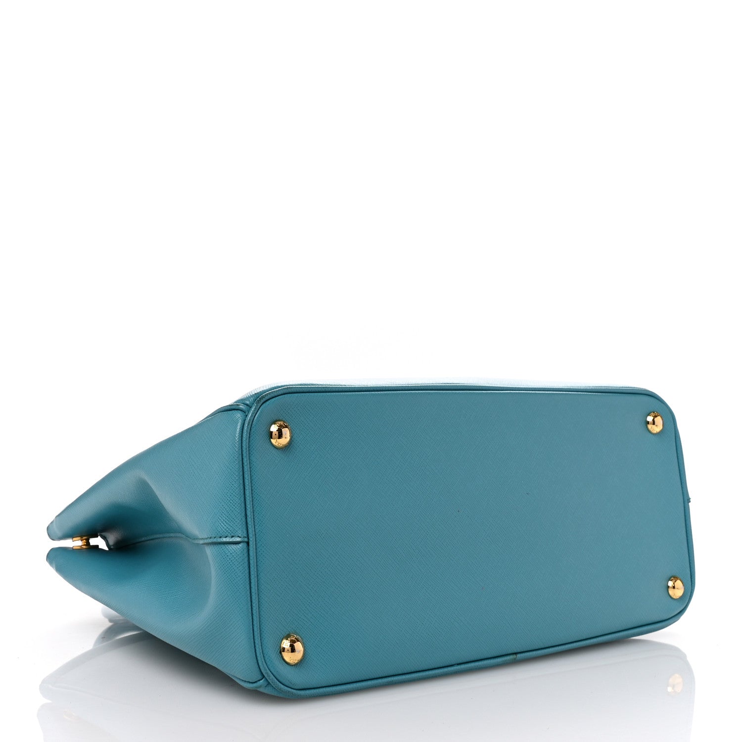 Prada Saffiano Lux Parabole Tote Turchese 4 of 13