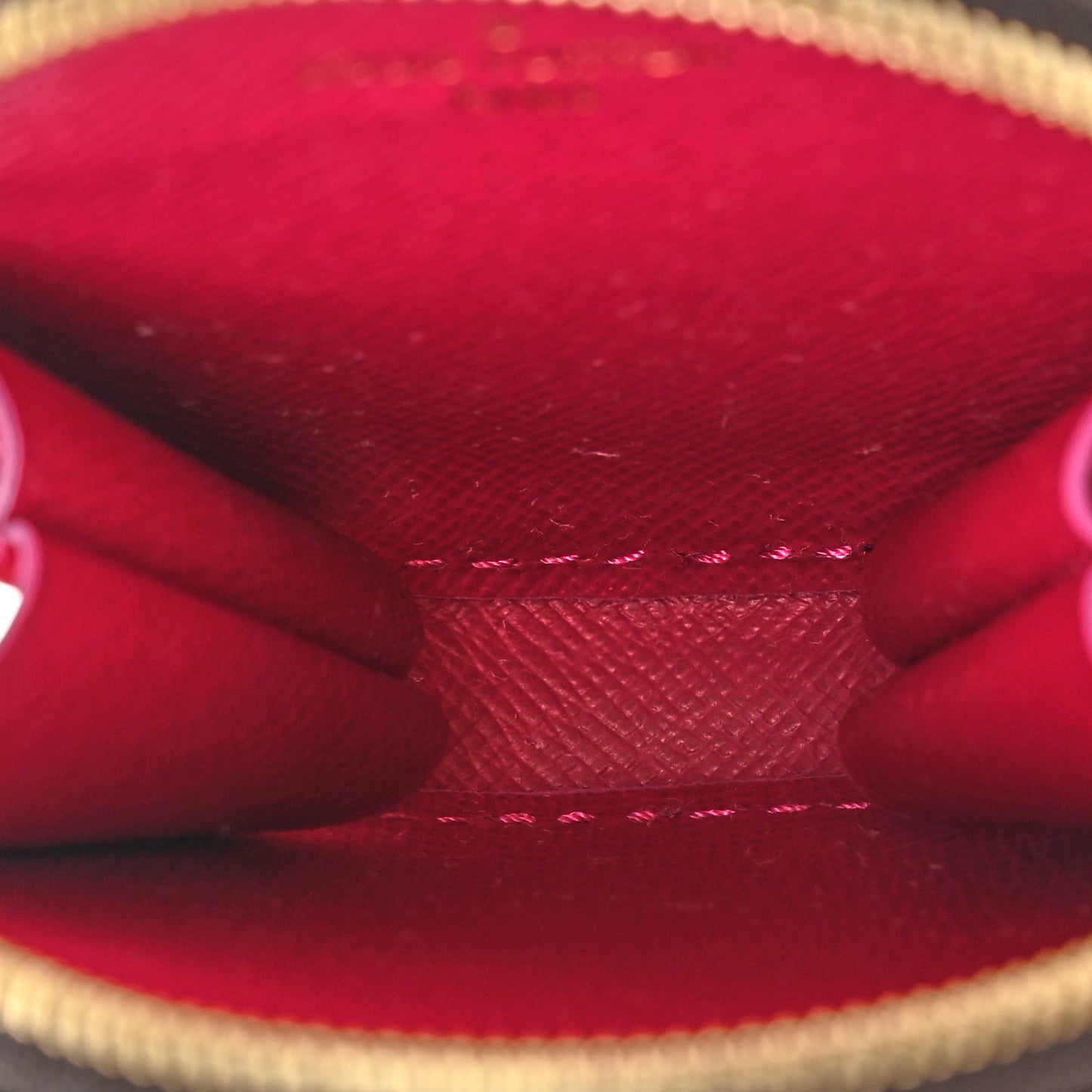 Monogram Neverfull BB Round Coin Purse Pivoine