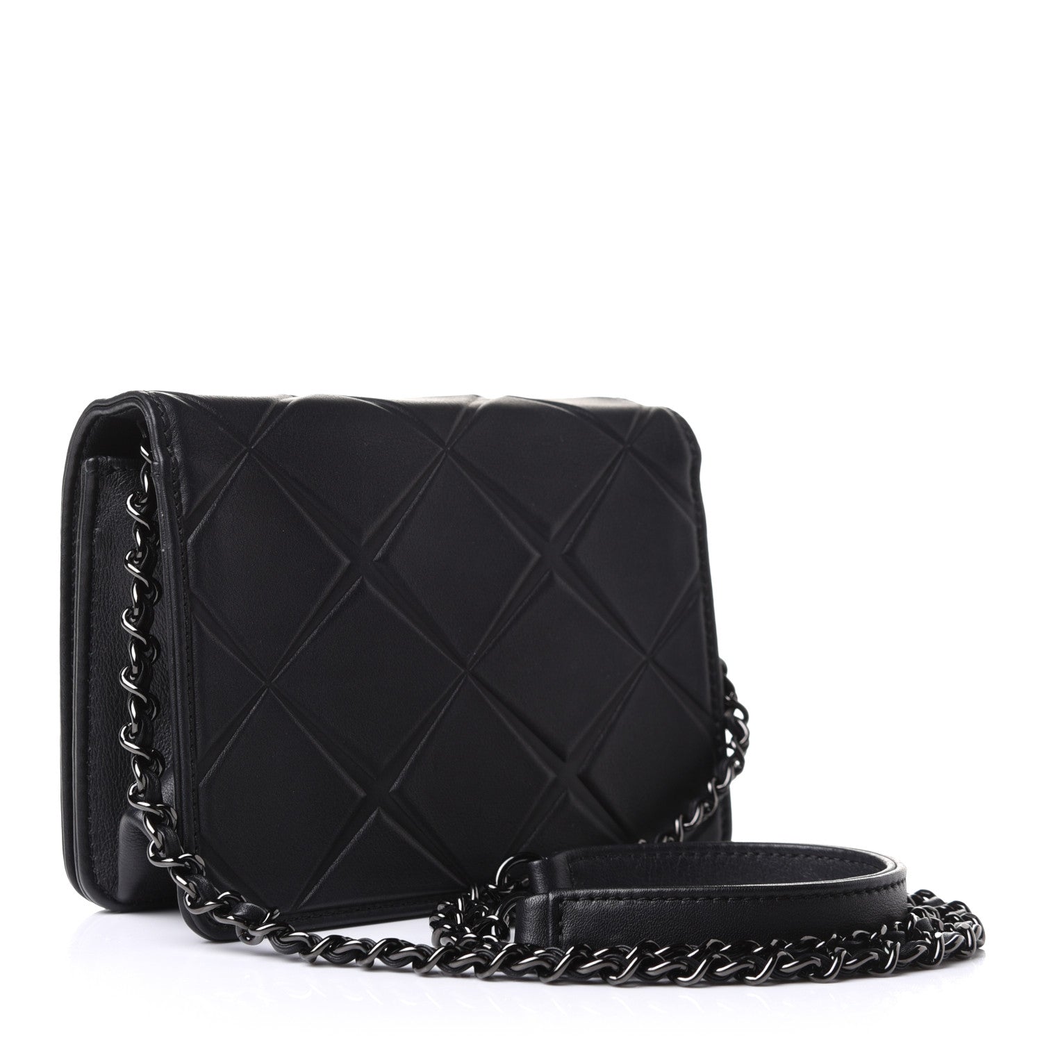 Chanel Calfskin Mini Propeller Flap Black 2 of 12