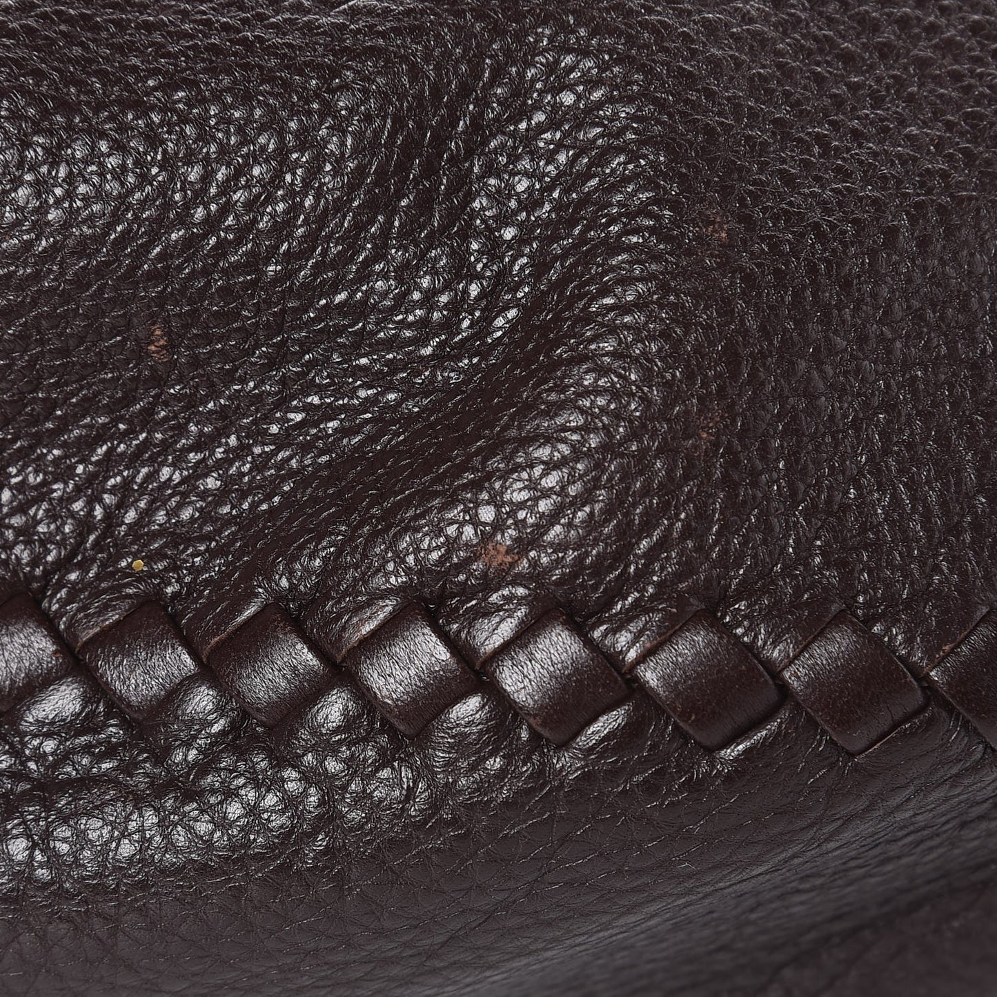 Cervo Deerskin Large Hobo Ebano