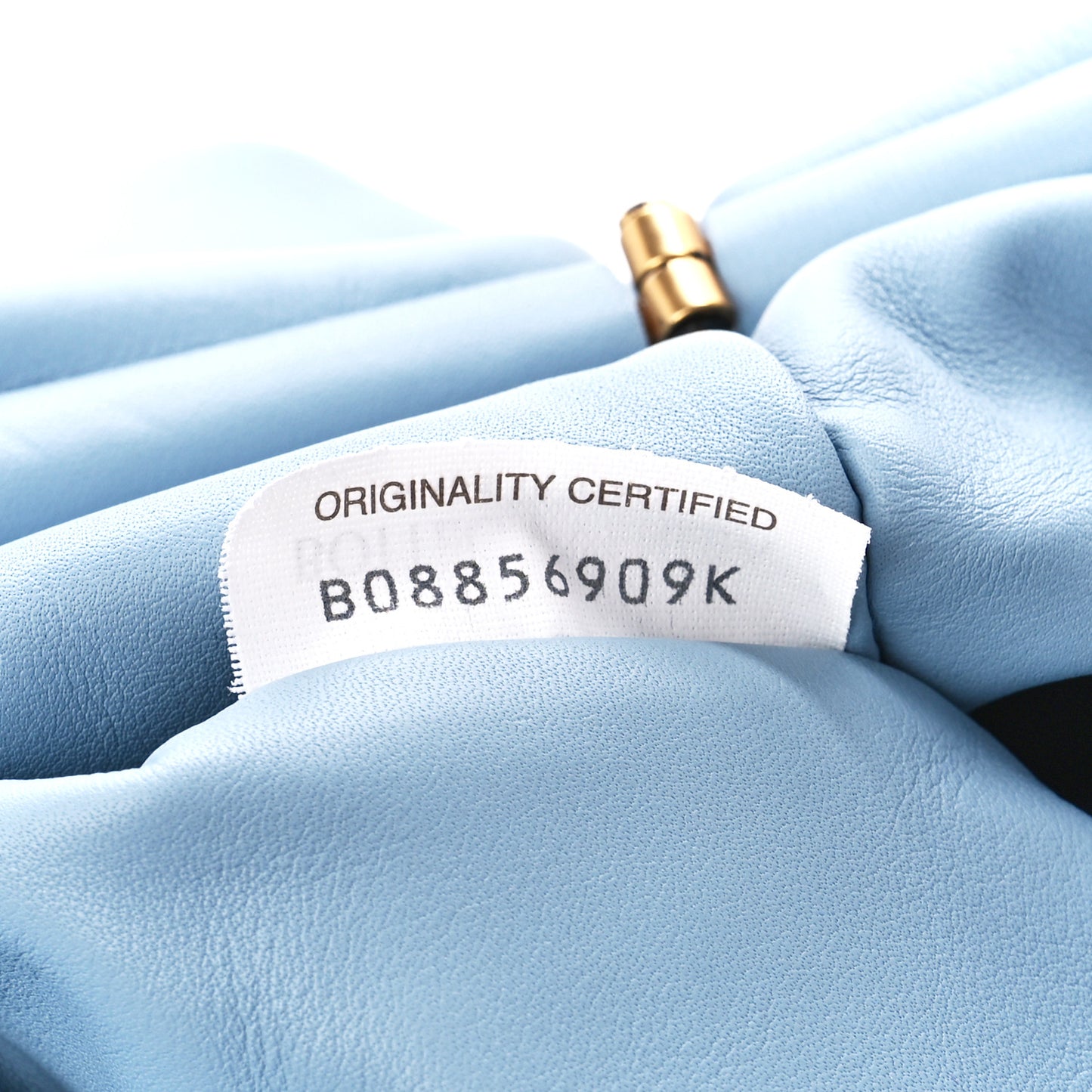 Smooth Butter Calf The Pouch Oversized Clutch Ice