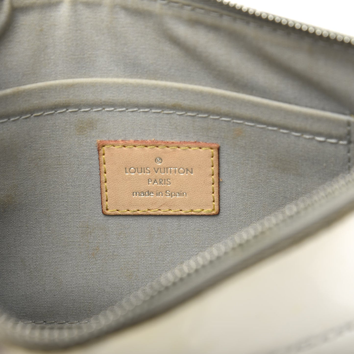 Monogram Miroir Inventeur Pochette Plat Silver