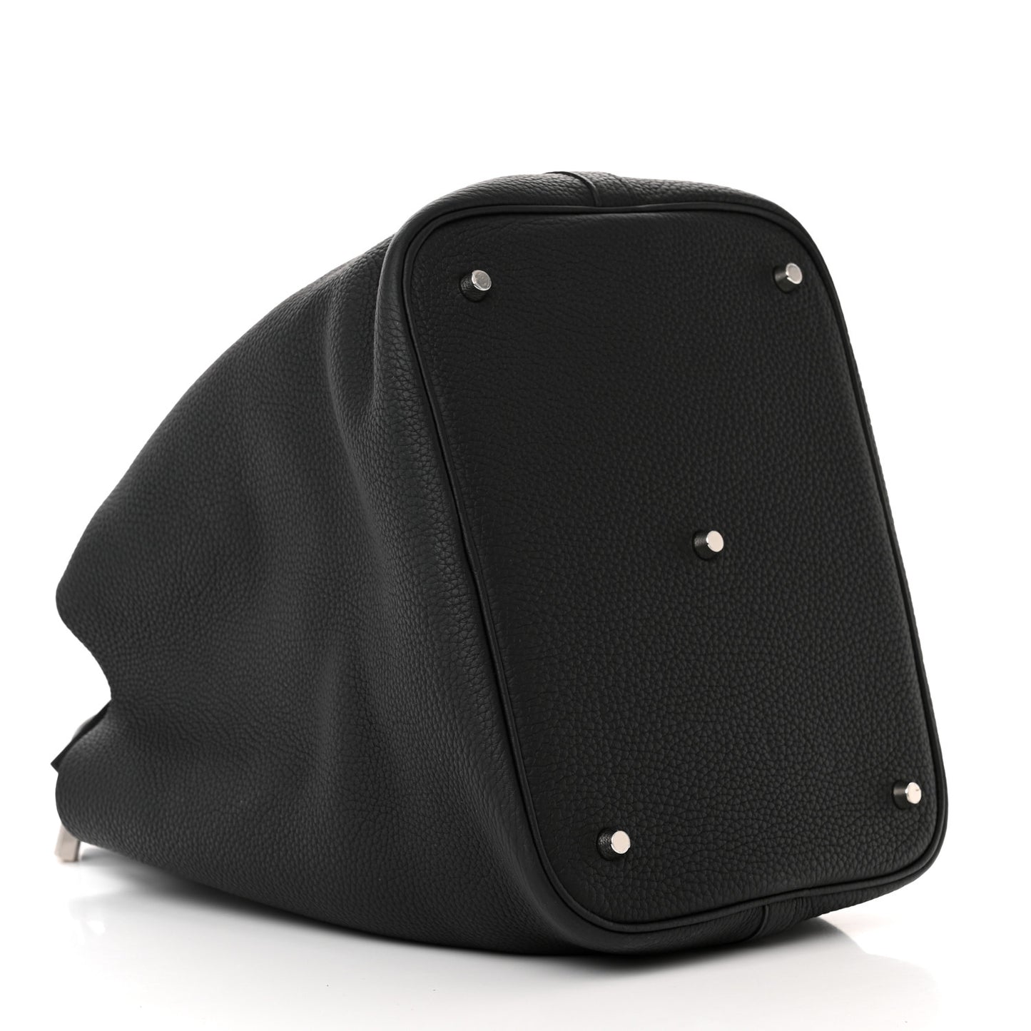 Taurillon Clemence Picotin Lock 26 GM Black