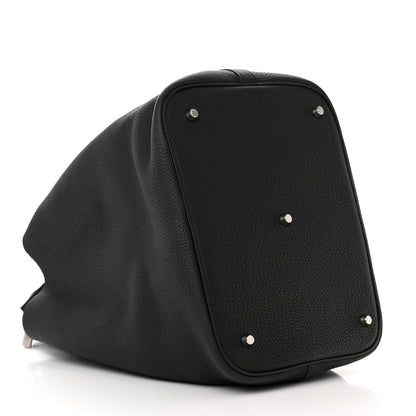 Hermes Taurillon Clemence Picotin Lock 26 GM Black 4 of 11