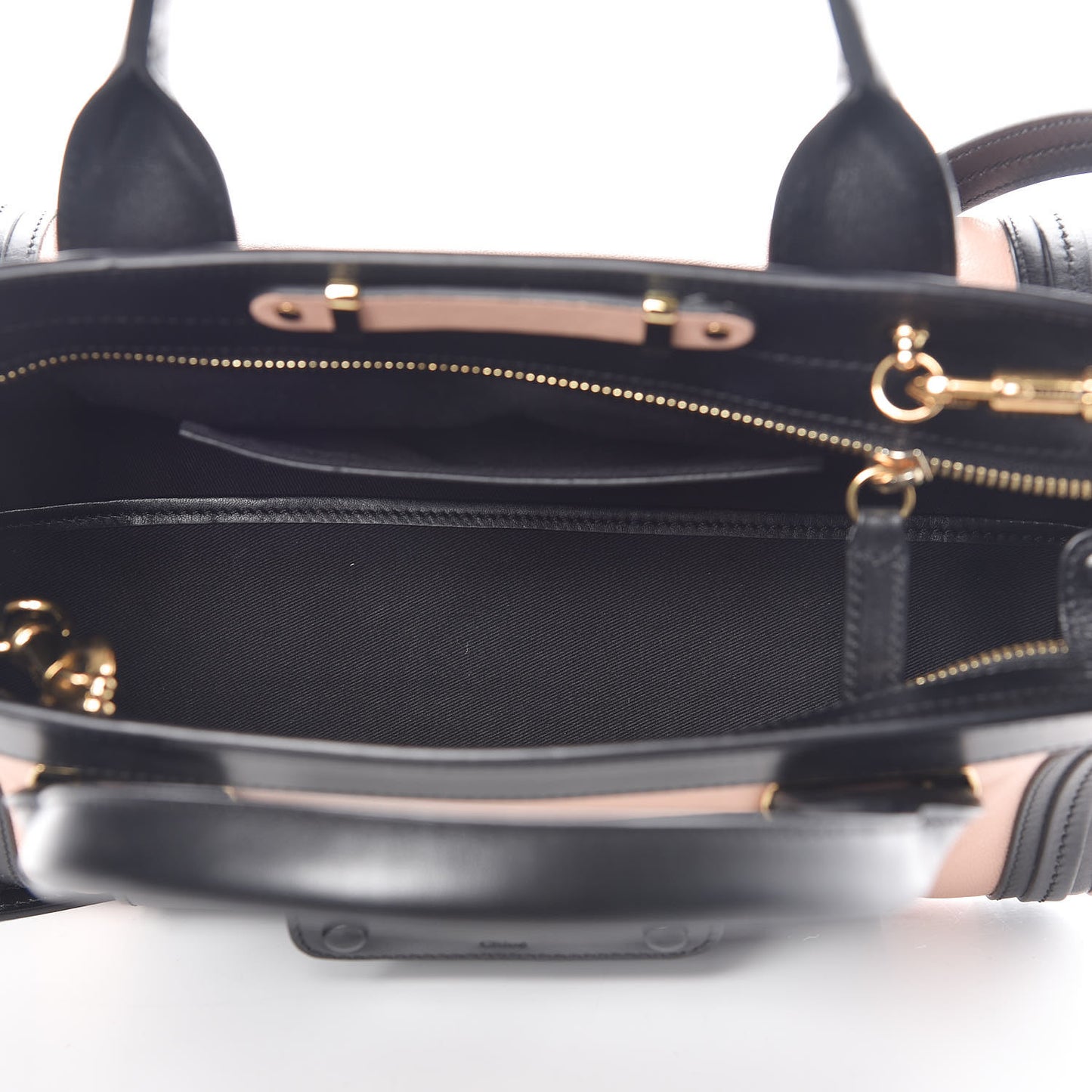 Calfskin Mini Alice Satchel Anemone Pink Black
