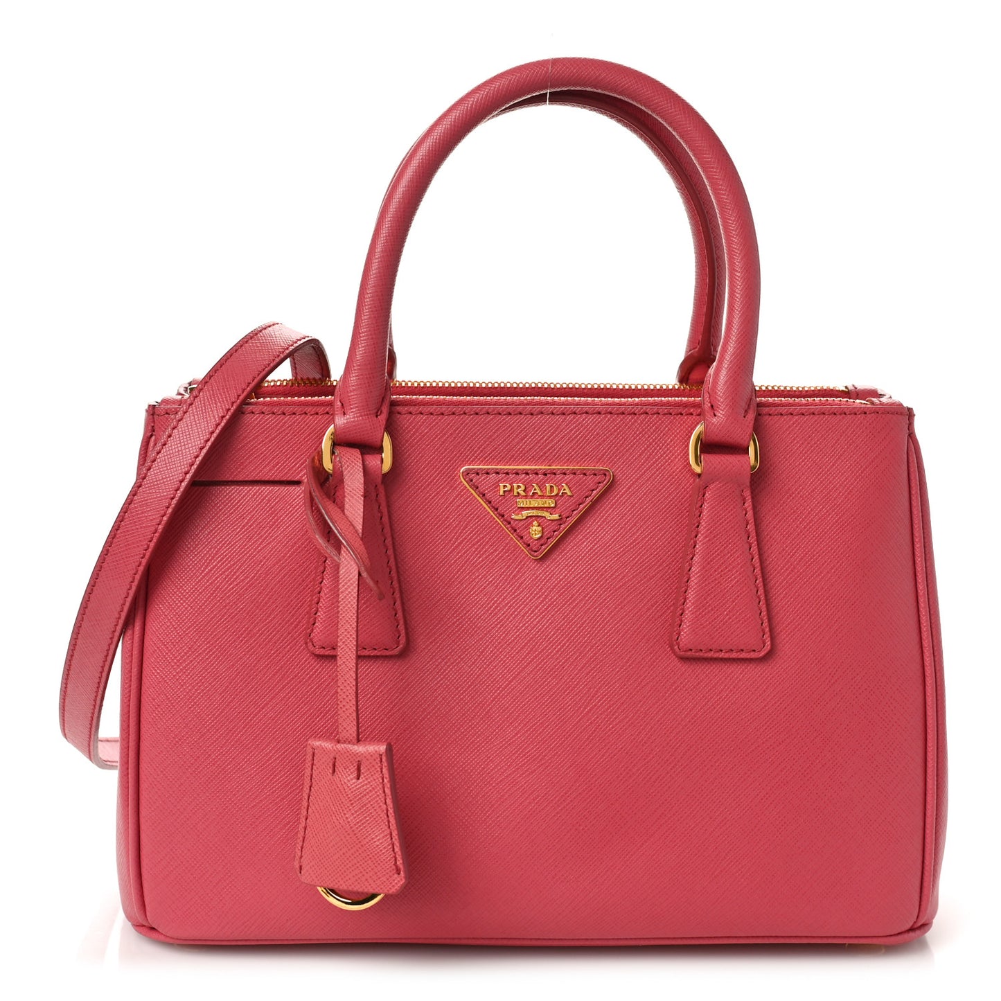 Saffiano Mini Galleria Double Zip Tote Tamaris