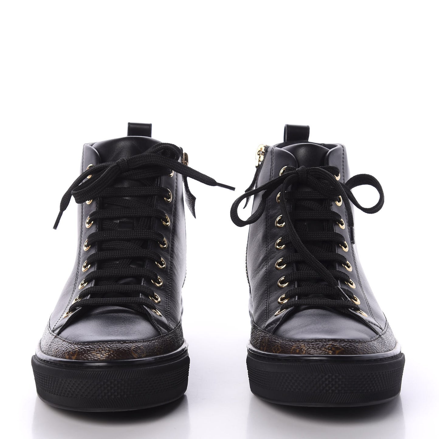 Monogram Stellar Sneaker Boots 37 Black
