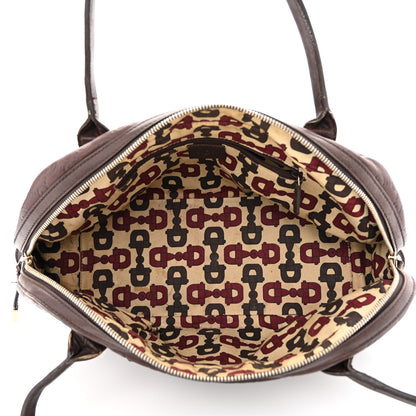 Gucci Guccissima Small Princy Satchel Brown 5 of 21