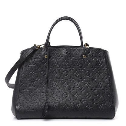 Louis Vuitton Empreinte Montaigne GM Black 1 of 10