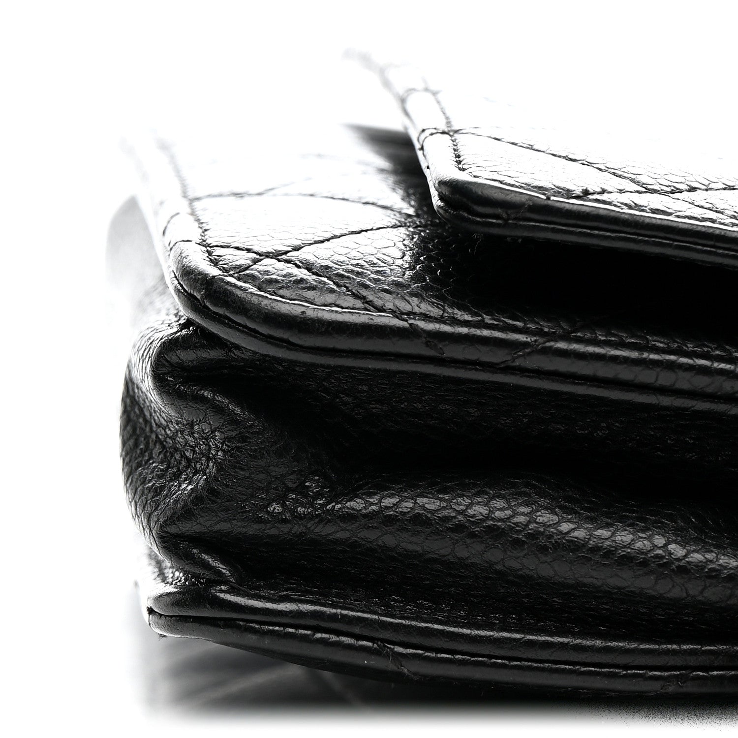 Chanel Caviar Quilted Wallet on Chain WOC Black 15 of 17