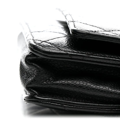 Chanel Caviar Quilted Wallet on Chain WOC Black 15 of 17